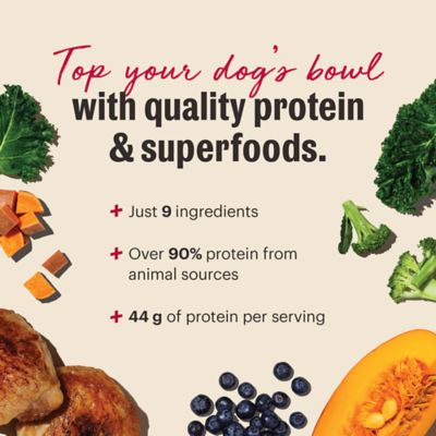 Image showing  Wholemade Grain Free Dehydrated High Protein Chicken Topper 12 oz. bag