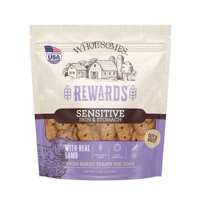 Wholesomes Sensitive Skin & Stomach Lamb Biscuits