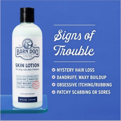 Image showing 6 th Barn Dog Skin Lotion 16 oz.