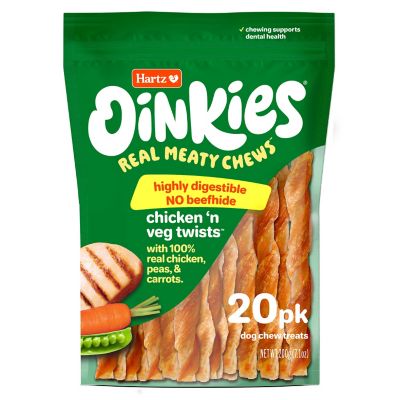Hartz Oinkies Chicken & Vegetables, 20 ct.