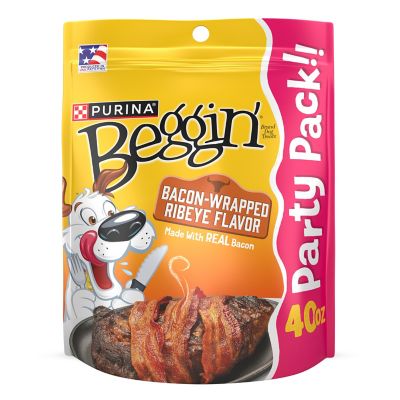 Purina Beggin' Bacon-Wrapped Ribeye Flavor Dog Treats