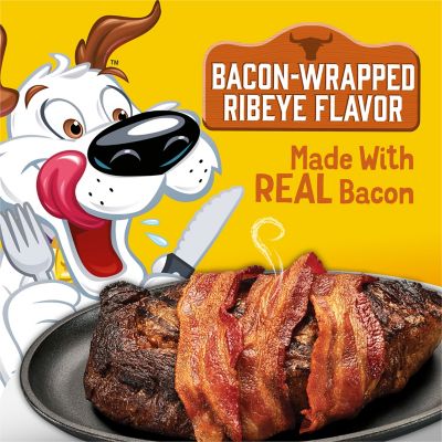 Image showing  Bacon-Wrapped Ribeye Flavor Dog Treats
