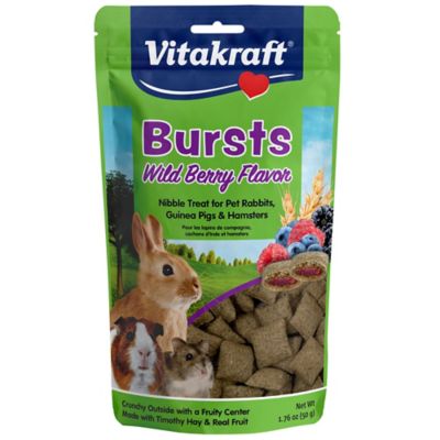 Vitakraft Bursts Wildberry for Rabbits, Guinea Pigs, Other Small Animals