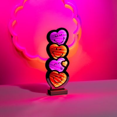 Image showing SmileyWorld Heart Stack Ekkolight 12 in. H