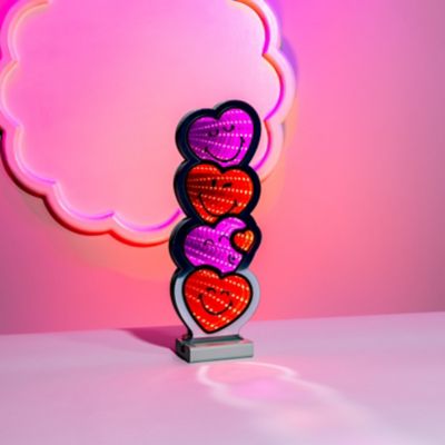 Image showing SmileyWorld Heart Stack Ekkolight 12 in. H