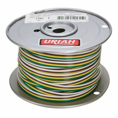 Uriah Products Bonded 4 Wire, 16 Awg 100 ft. Long Spooled