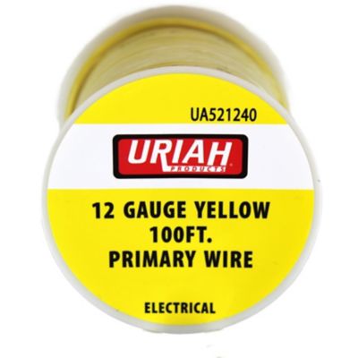 Uriah Products Wire 12 AWG Stranded 100 ft., Yellow