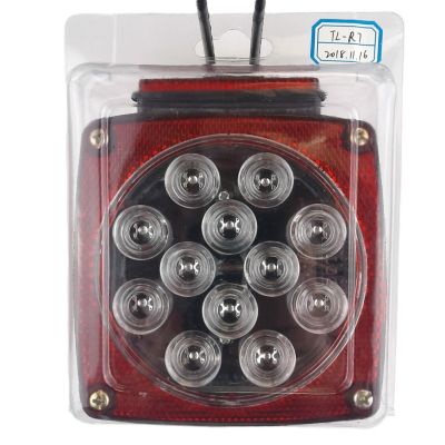 Image showing  Stop/Tail/Turn light, Clear LED, Curb Side