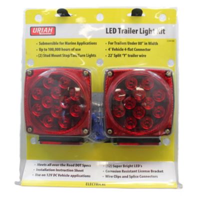 Image showing  Light Kit for Trailer Under 80 in, LED Submersible