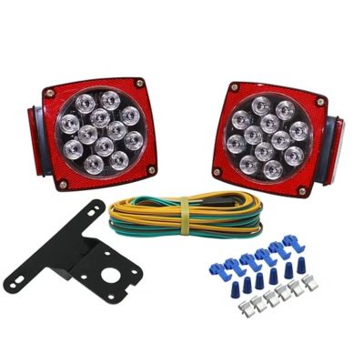 Uriah Products Trailer light kit, Stop/Tail/Turn, Clear LED
