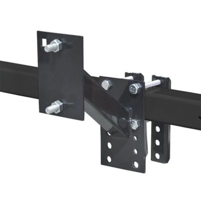 Image showing  Universal Tongue Mounted Spare Tire Carrier, 4 or 5 Lug
