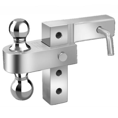 Uriah Products Ball Mount, Aluminum economy version 6 in. drop for 2 in. receiver