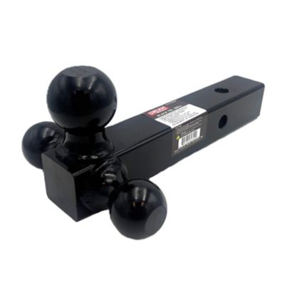 Image showing  Tri-Ball 1-7/8, 2 and 2-5/16 in. Black Painted