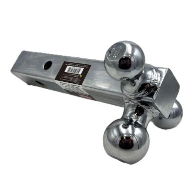 Image showing  Tri-Ball Hitch with 1-7/8, 2 and 2-5/16 in. Chrome-Plated Hitch Balls