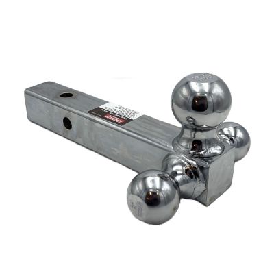 Image showing  Tri-Ball Hitch with 1-7/8, 2 and 2-5/16 in. Chrome-Plated Hitch Balls