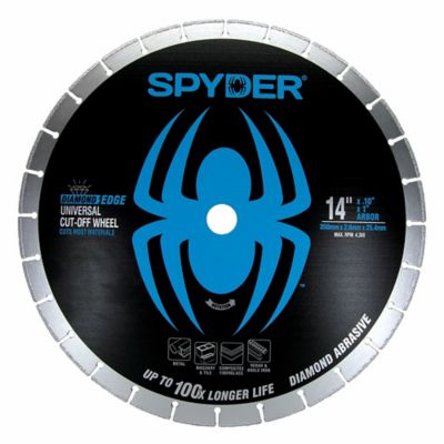 Spyder 14 in. Diamond Cut-Off Wheel