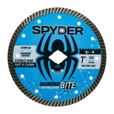 Spyder 7 in. Wet/Dry Turbo Diamond Saw Blade