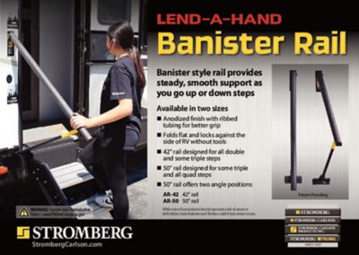 Image showing  Lend-a-Hand Entry Step Hand Rail, 50 in.,AR-50