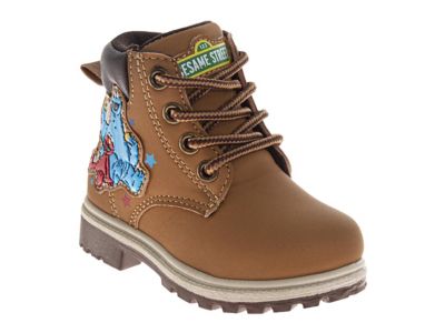 Sesame Street Toddler-Little Kids Elmo and Cookie Monster Boots