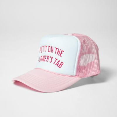 Image showing  Put It On The Farmer's Tab Foam Trucker Hat