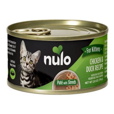 Nulo Pate with Shreds Kitten Chicken & Duck Recipe Wet Cat Food