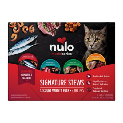 Nulo MedalSeries: Signature Stews Variety Pack Wet Cat Food