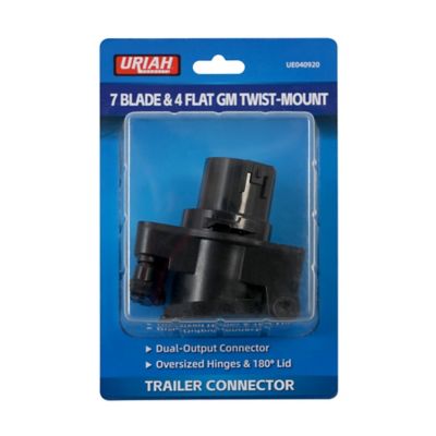Uriah Products 7-Blade and 4-Flat GM Twist-Mount Connector