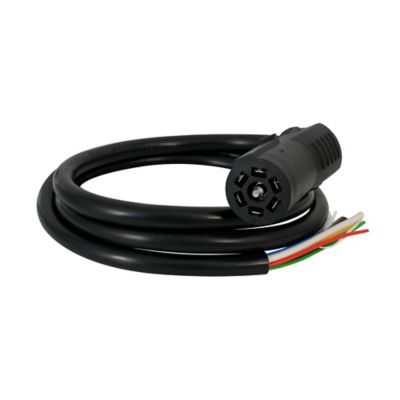 Image showing  7-Blade LED Test Jacketed Cable Connector