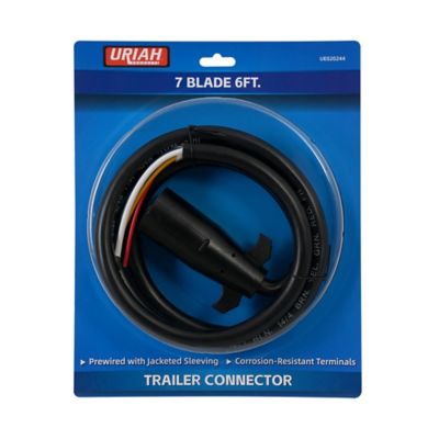 Uriah Products 7-Blade RV Trailer Cable, 6 ft.