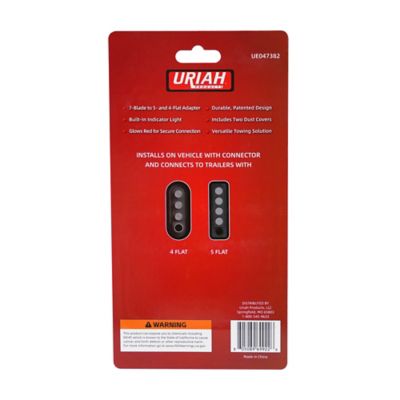 Image showing  7-Blade to 5- and 4-Flat Illuminated Adapter