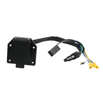 Image showing  4-Flat to 7-Blade Connector Vehicle Wiring Kit