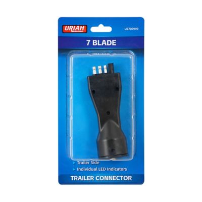 Uriah Products 7-Blade LED Test Trailer Side Connector