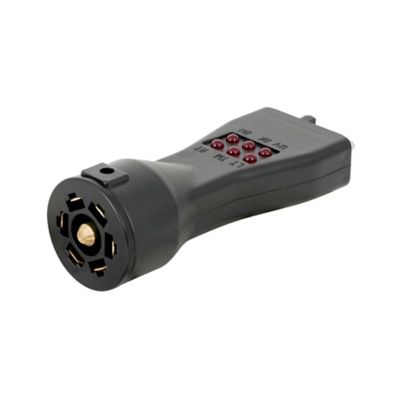 Image showing  7-Blade LED Test Trailer Side Connector