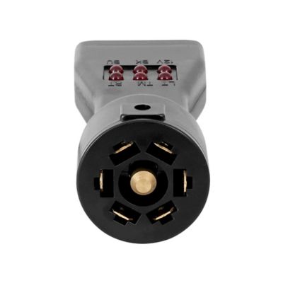 Image showing  7-Blade LED Test Trailer Side Connector