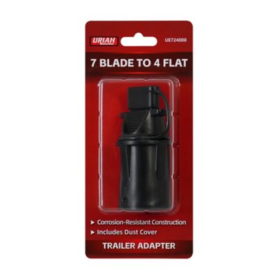 Uriah Products 7-Blade RV to 4-Flat Adapter