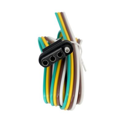 Image showing  4-Flat Vehicle Side Connector