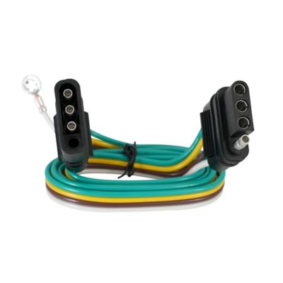 Image showing  36 in. 18 ga. 4-Flat Wire Extension with Ground