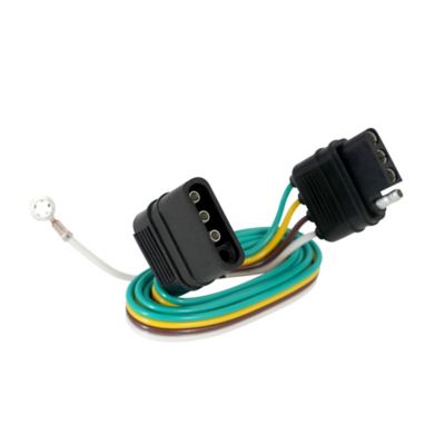 Image showing  36 in. 18 ga. 4-Flat Wire Extension with Ground
