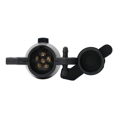Image showing  Uriah 7-Blade RV to 6-Pole Round Adapter