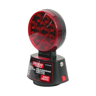 Image showing 4 th Uriah Products 12V Round LED Wireless Magnetic Towing Light Kit