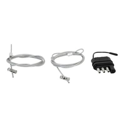 Image showing 8 th Uriah Products 12V Round LED Wireless Magnetic Towing Light Kit