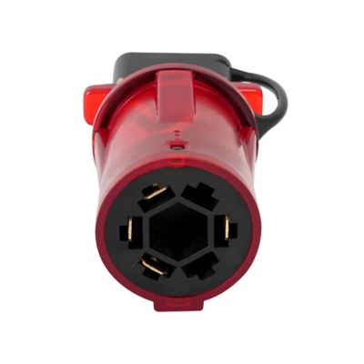 Image showing  7-Blade RV to 4-Flat Illuminated Adapter