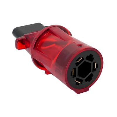Image showing  7-Blade RV to 4-Flat Illuminated Adapter