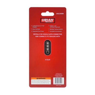 Image showing 1 th Uriah Products 6 Pole Round to 4 Flat Adapter