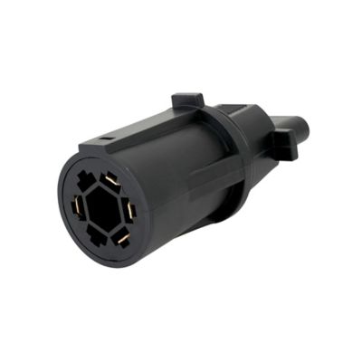 Image showing  7-Blade RV to 4-Flat Adapter with LED Test Lights