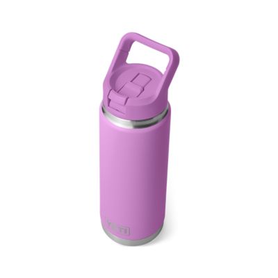 Image showing  26 oz. Rambler Water Bottle with Color Matched Straw Cap