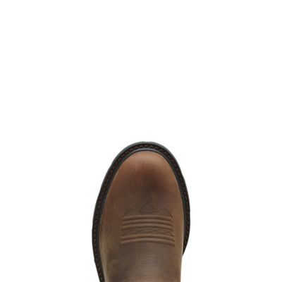 Image showing 2 th Ariat Men's Groundbreaker Non-Safety Toe Pull-On Work Boots
