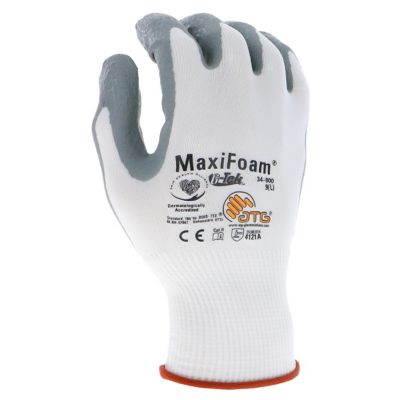 Image showing  MaxiFoam Premium Nitrile Coated Multi-Purpose Outdoor and Work Glove, 12 pk.