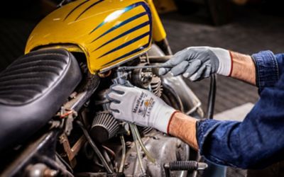 Image showing  MaxiFoam Premium Nitrile Coated Multi-Purpose Outdoor and Work Glove, 12 pk.