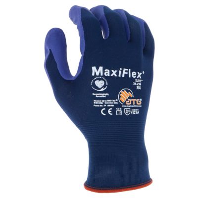 Image showing  MaxiFlex Elite Ultra Lightweight Nitrile Coated Multi-Purpose Glove with Touchscreen, 12 pk.